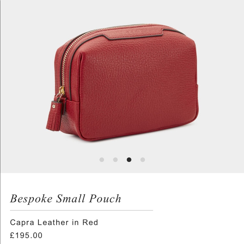 Bespoke small makeup bag